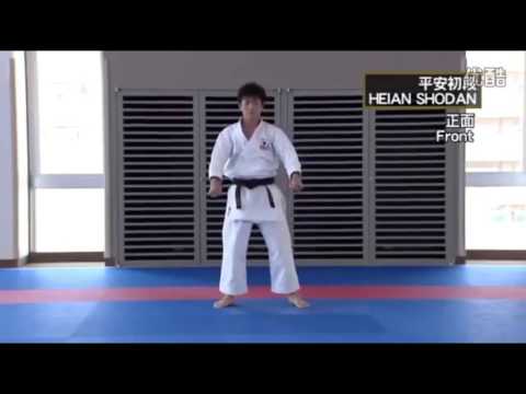 HEIAN SHODAN Masao Kagawa , Takumi Sugino Shotokan Karate