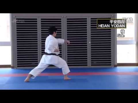 HEIAN YONDAN Masao Kagawa , Takato Soma Shotokan Karate Kata
