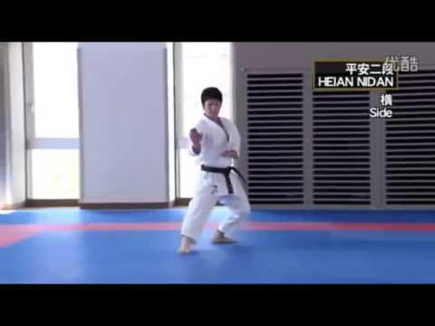HEIAN NIDAN Masao Kagawa , Takato Soma Shotokan Karate Kata