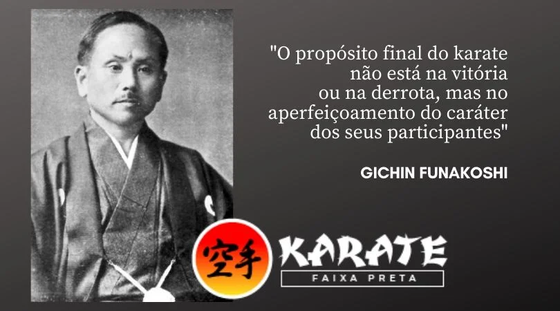 Funakoshi Sensei Karate Faixa Preta